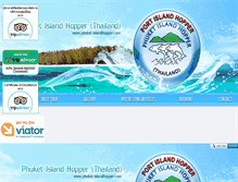 Tablet Screenshot of phuket-islandhopper.com